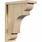 Ekena Millwork New Brighton Rough Sawn Corbel w/Backplate, Douglas Fir, 6"W x 14"D x 18"H COR06X14X18NEB01RDF - alternate 1